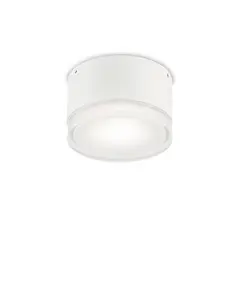 Фасаден аплик URANO PL1 SMALL BIANCO 168036 Ideal Lux GX53 | Osvetlenieto.bg
