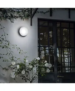 Фасаден плафон URANO PL1 BIG ANTRACITE 168135 Ideal Lux GX53 | Osvetlenieto.bg