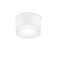 Фасаден плафон URANO PL1 SMALL BIANCO 168036 Ideal Lux 1xGX53 IP44 | Osvetlenieto.bg