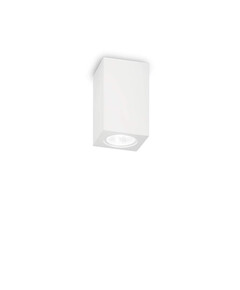 Луна за открит монтаж LOOK PL1 SQUARE D70 H110 GESSO 155791 Ideal Lux 1xGU10 | Osvetlenieto.bg