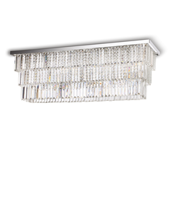 Плафон MARTINEZ PL8 CROMO 166285 Ideal Lux 8xE14 | Osvetlenieto.bg