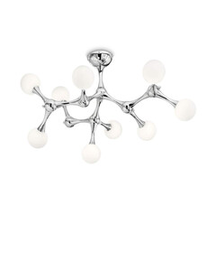 Плафон NODI PL9 CROMO 133393 Ideal Lux 9xG9 | Osvetlenieto.bg