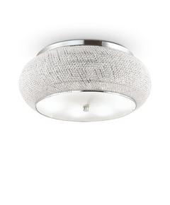 Плафон PASHA PL14 CROMO 164991 Ideal Lux 14xE14 | Osvetlenieto.bg