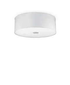 Плафон Woody Pl5 Bianco 122205 Ideal Lux E27 | Osvetlenieto.bg