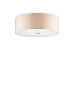 Плафон Woody Pl5 Wood 090863 Ideal Lux E27 | Osvetlenieto.bg