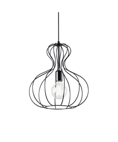 Полилей Ampolla-1 Sp1 Nero 148502 Ideal Lux E27 | Osvetlenieto.bg