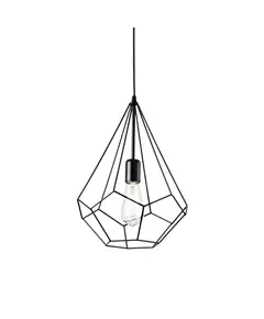 Полилей Ampolla-3 Sp1 Nero 148175 Ideal Lux E27 | Osvetlenieto.bg