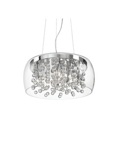 Полилей AUDI-80 SP8 TRASPARENTE 031750 Ideal Lux 8xG9 | Osvetlenieto.bg