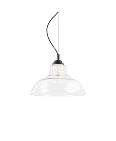 Полилей BISTRO' SP1 PLATE TRASPARENTE 112336 Ideal Lux 1xE27 | Osvetlenieto.bg