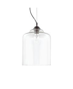 Полилей BISTRO' SP1 SQUARE TRASPARENTE 112305 Ideal Lux 1xE27 | Osvetlenieto.bg