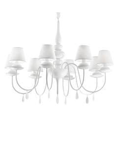 Полилей BLANCHE SP8 BIANCO 035574 Ideal Lux 8xE14 | Osvetlenieto.bg