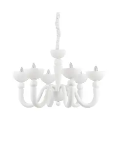 Полилей Bon Bon Sp6 Bianco 093994 Ideal Lux E14 | Osvetlenieto.bg