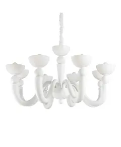Полилей Bon Bon Sp8 Bianco 094007 Ideal Lux E14 | Osvetlenieto.bg
