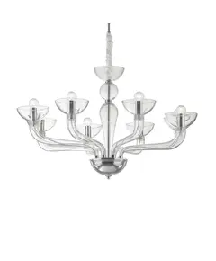 Полилей Casanova Sp8 Trasparente 044255 Ideal Lux E14 | Osvetlenieto.bg