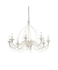 Полилей Corte Sp8 Bianco Antico 005898 Ideal Lux E14 | Osvetlenieto.bg