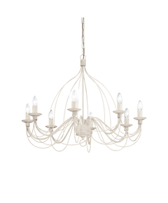 Полилей CORTE SP8 BIANCO 005898 Ideal Lux 8xE14 | Osvetlenieto.bg