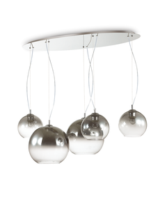 Полилей NEMO SP5 CROMO SFUMATO 138305 Ideal Lux 5xE27 | Osvetlenieto.bg