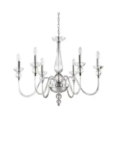 Полилей Doge Sp6 Trasparente 044422 Ideal Lux E14 | Osvetlenieto.bg