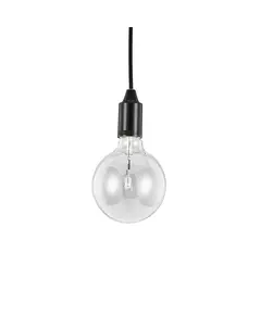 Полилей Edison Sp1 Nero 113319 Ideal Lux E27 | Osvetlenieto.bg