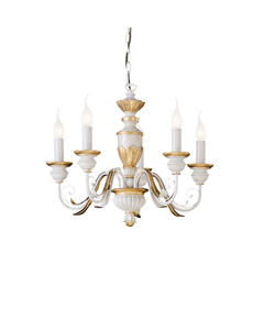Полилей FIRENZE SP5 BIANCO 012865 Ideal Lux 5xE14 | Osvetlenieto.bg