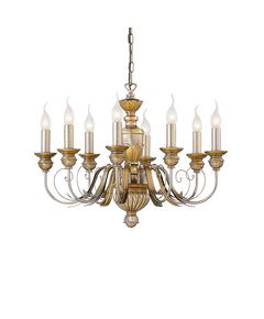 Полилей FIRENZE SP8 ORO 020839 Ideal Lux 8xE14 | Osvetlenieto.bg