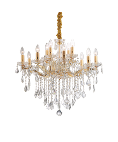 Полилей FLORIAN SP12 ORO 035611 Ideal Lux 12xE14 | Osvetlenieto.bg
