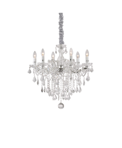 Полилей FLORIAN SP6 CROMO 035628 Ideal Lux 6xE14 | Osvetlenieto.bg