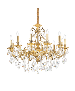 Полилей GIOCONDA SP12 ORO 164960 Ideal Lux 12xE14 | Osvetlenieto.bg