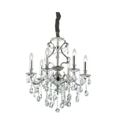 Полилей Gioconda Sp6 Argento 044927 Ideal Lux E14 | Osvetlenieto.bg