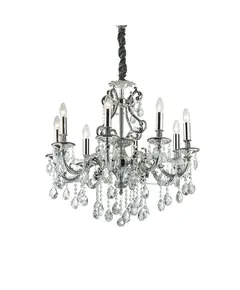 Полилей Gioconda Sp8 Argento 044934 Ideal Lux E14 | Osvetlenieto.bg