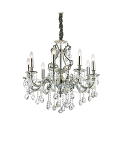 Полилей GIOCONDA SP8 ARGENTO 044934 Ideal Lux 8xE14 | Osvetlenieto.bg