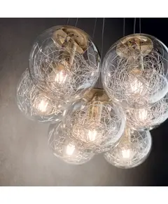 Полилей MAPA SAT SP7 OTTONE 176000 Ideal Lux E27 | Osvetlenieto.bg