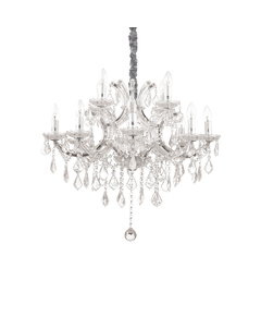 Полилей NAPOLEON SP12 CROMO 167251 Ideal Lux 12xE14 | Osvetlenieto.bg