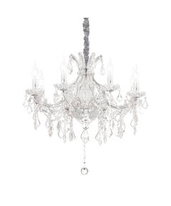 Полилей NAPOLEON SP8 CROMO 167244 Ideal Lux 8xE14 | Osvetlenieto.bg
