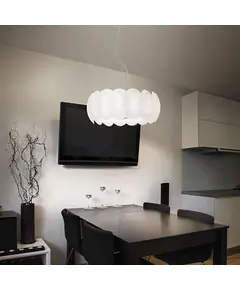 Полилей Ovalino Sp8 Bianco 090481 Ideal Lux E27 | Osvetlenieto.bg