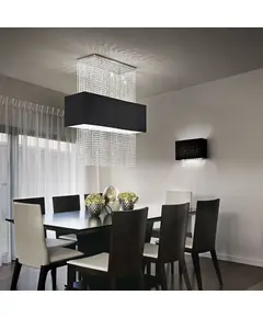 Полилей Phoenix Sp5 Nero 101163 Ideal Lux E27 | Osvetlenieto.bg