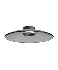 LED Плафон ZAMBELIS 25269 CEILING LED LIGHT 30W 2700K-3000K TRIAC BLACK MATT - SMOKED GLASS | Osvetlenieto.bg