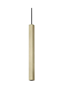 LED Полилей LOOK LED SP1 SQUARE D30 H400 ON-OFF OTTONE 3000K 339740 Ideal Lux | Osvetlenieto.bg