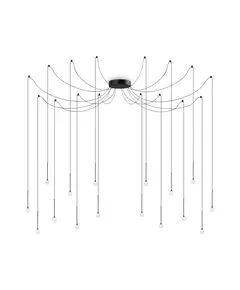 LED Полилей LUCCIOLA SP16 NERO 284002 Ideal Lux | Osvetlenieto.bg