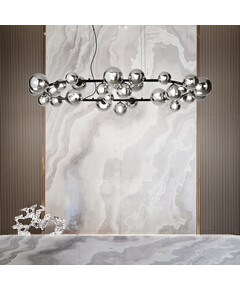Полилей PERLAGE SP30 FUME' 296753 Ideal Lux 30xG9 | Osvetlenieto.bg