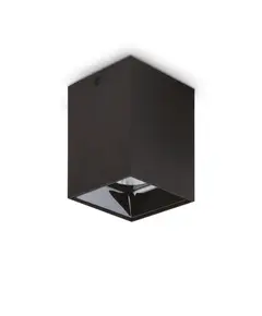 LED Луна за открит монтаж NITRO PL D10 SQUARE NERO 319582 Ideal Lux 25W 3000K | Osvetlenieto.bg