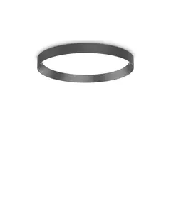 LED Плафон FLY PL D45 NERO 3000K 306599 Ideal Lux  IP40 | Osvetlenieto.bg