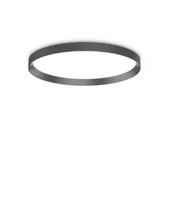 LED Плафон FLY PL D60 NERO 4000K 306612 Ideal Lux  IP40 | Osvetlenieto.bg