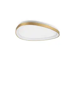 LED Плафон GEMINI PL D061 DALI/PUSH OTTONE 3000K 328966 Ideal Lux | Osvetlenieto.bg