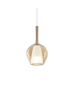 Полилей KALIQUE-1 SP1 D18 AMBRA 359885 Ideal Lux 1xE27 | Osvetlenieto.bg