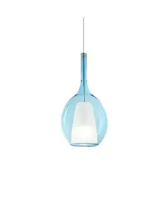 Полилей KALIQUE-2 SP1 D18 AZZURRO 360041 Ideal Lux 1xE27 | Osvetlenieto.bg