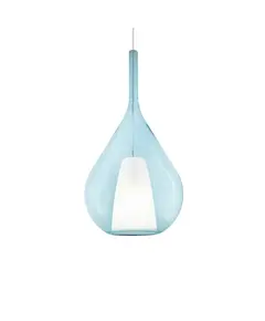 Полилей KALIQUE-3 SP1 D28 AZZURRO 359816 Ideal Lux 1xE27 | Osvetlenieto.bg