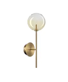Аплик EQUINOXE AP1 AMBRA SFUMATO 345321 Ideal Lux 1xG4 | Osvetlenieto.bg