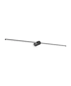 LED Аплик ESSENCE AP ROUND D115 LUCE A 45° NERO 3000K 310152 Ideal Lux | Osvetlenieto.bg
