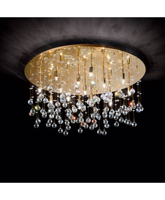 Плафон MOONLIGHT PL15 ORO 082790 Ideal Lux 15xG9 | Osvetlenieto.bg